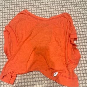 FP Movement by Free People Bright Orange Top
